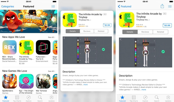 3D Touch App Store