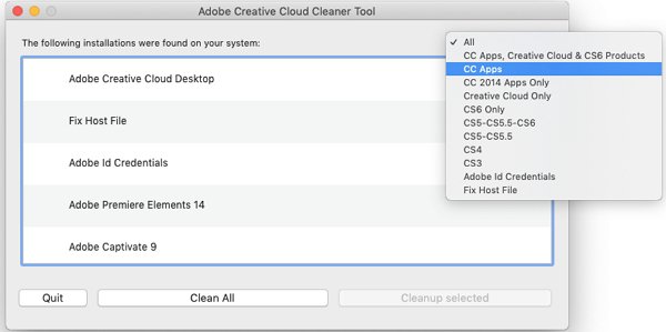 Adobe Creative Cloud Cleaner for Windows 
