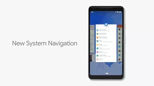 Android P Gesture Navigation System