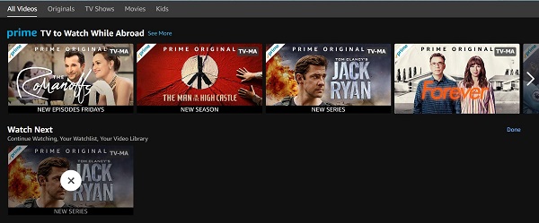 Clear Amazon Prime Video Recommendations