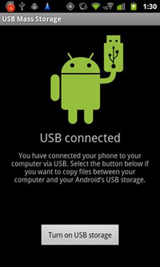 Connect Android as USB Device