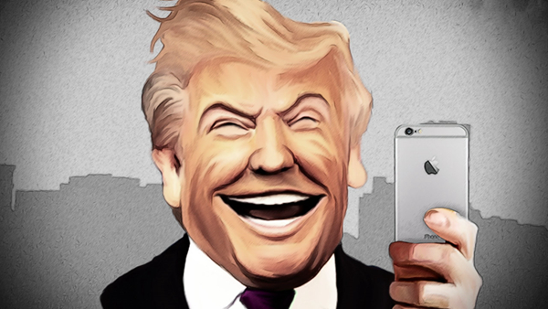 Donald Trump Bashs iPhone