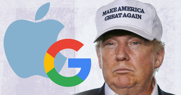 Donald Trump Bashing Google Apple