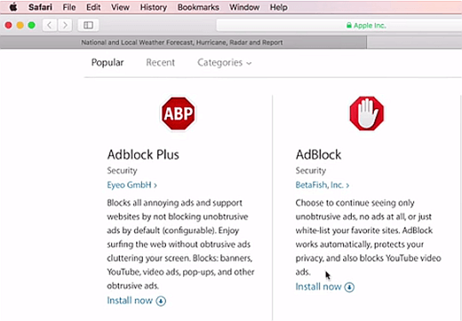 Install Adblock Plus on Safari