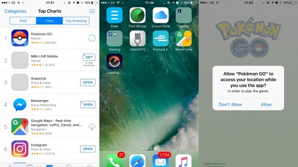 Download Pokemon Go on iPhone