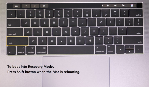 Enter Safe Mode on MacBook