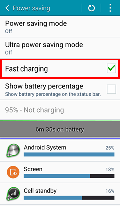 Fast Charge Samsung