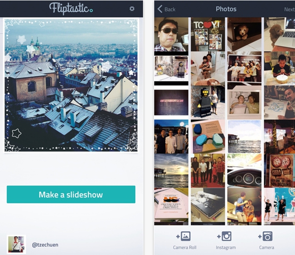 Make Video Slideshow With Fliptastic