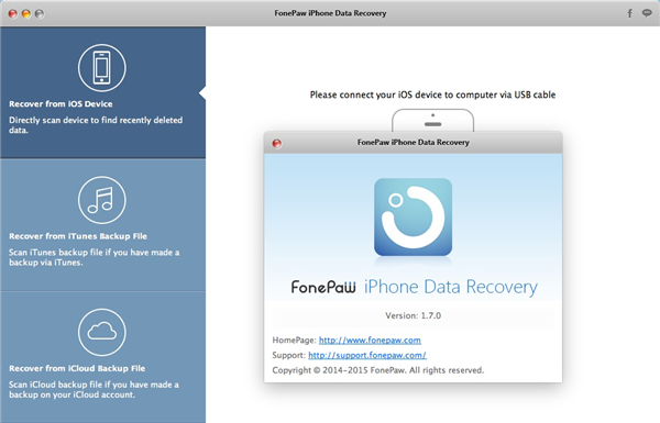 iPhone Data Recovery Mac 1.7.0