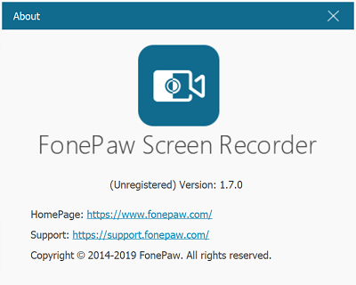 FonePaw Screen Recorder 1.7.0