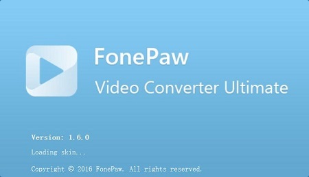 FonePaw Video Converter Ultimate 1.6.0