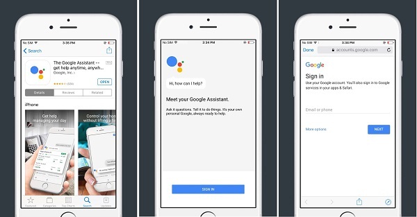Get Google Assistant on iPhone