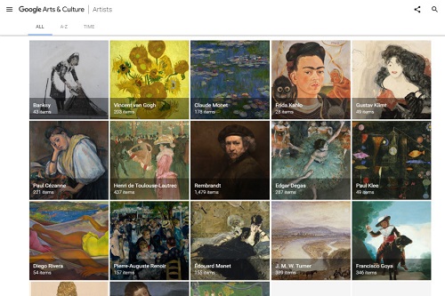Google Arts And Culture App Artworks