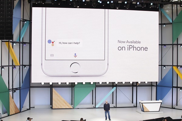 Google Assistant on iPhone