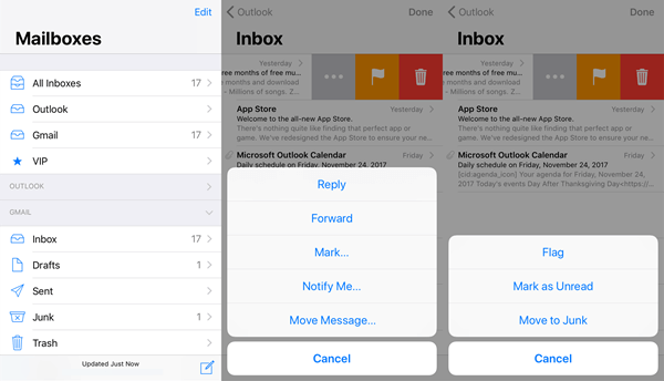 Use iPhone Mail