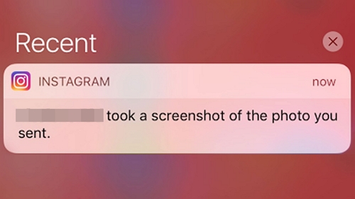 Instagram Screenshot Notification