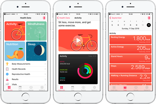 iOS 10 Health App