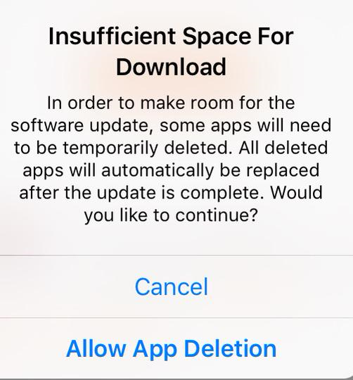 iOS 9 Delete Apps Automatically
