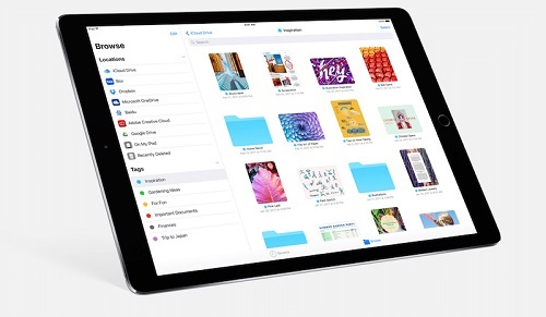 iOS11 Files On iPad