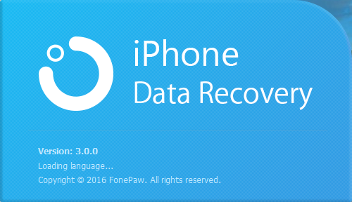 FonePaw iPhone Data Recovery 3.0.0