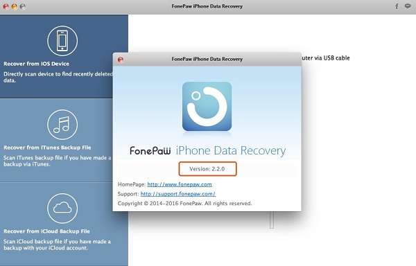 New Version of iPhone Data Recovery