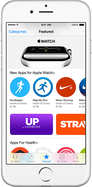 iPhone Watch App Store