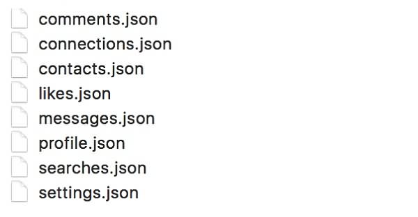 Json Files