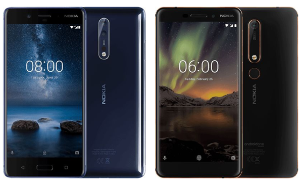 Nokia 8 Sirocco Display