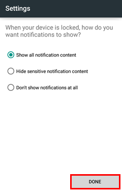 Notifications Show