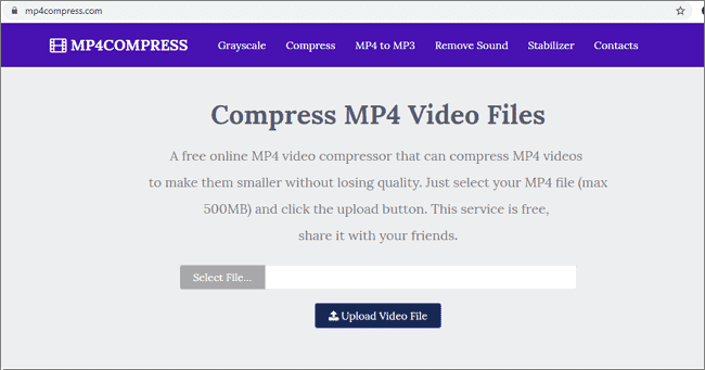 Compress MP4 Videos Online With Mp4Compressor