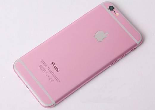 Pink iPhone 6s Back