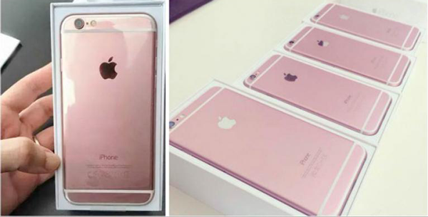 Pink iPhone 6s