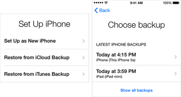 Recover Data from iPhone Backup