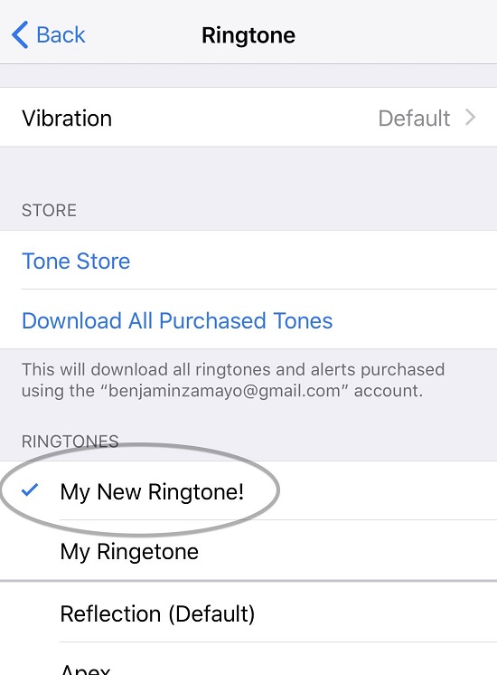 Set Custom Ringtone On IPhone
