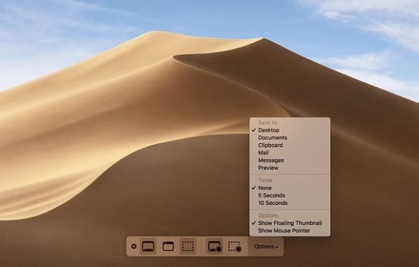 Set up Screenshot Saving Location on Mac