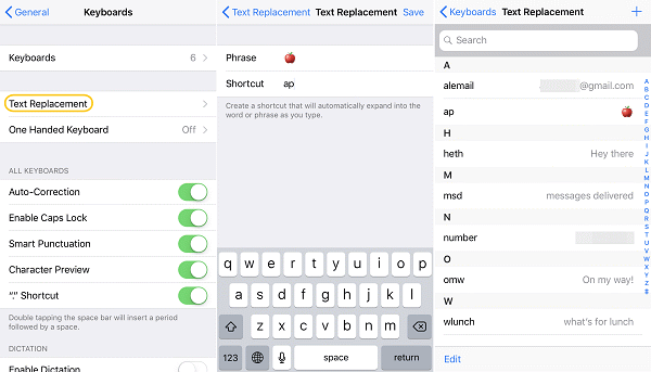 Add Special Symbols As Keyboard Shortcuts