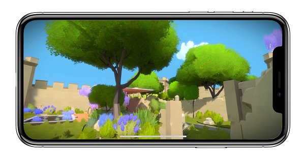 The Witness for iPhone X
