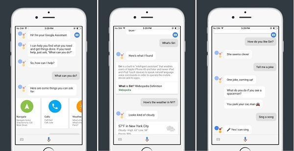 Use Google Assistant on iPhone