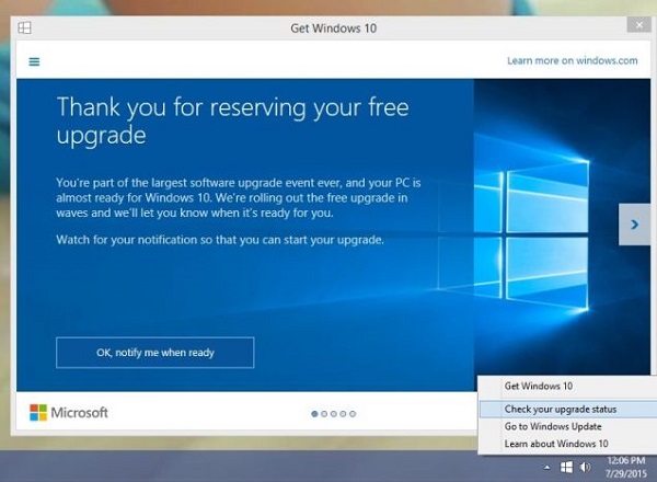 Wait to Upgrade to Windows 10