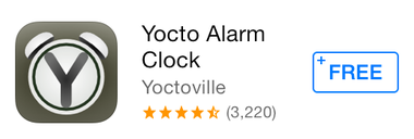 Yocto Alarm Clock